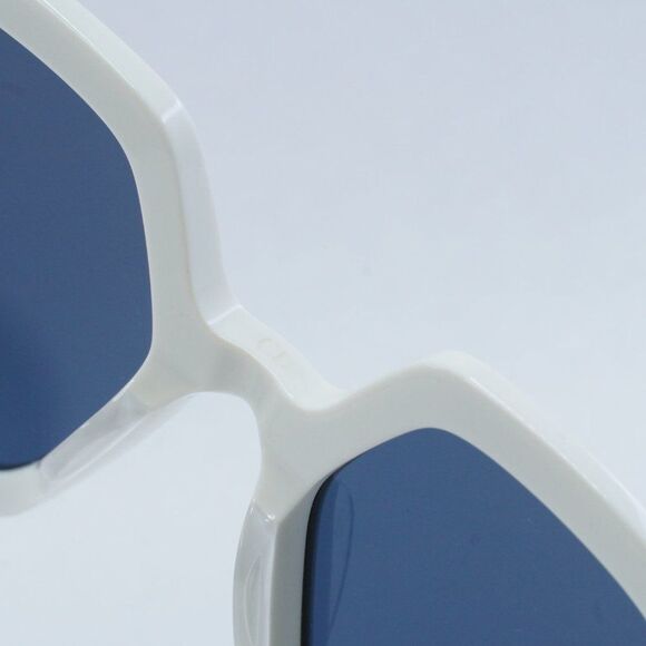 NEW DIOR DIORBOBBY R1U 95B0 IVORY BLUE SUNGLASSES - Picture 9 of 14